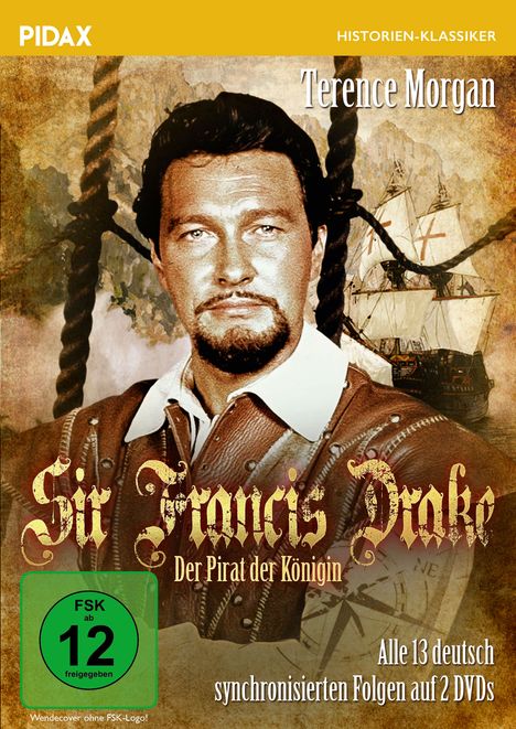 Sir Francis Drake - Der Pirat der Königin, 2 DVDs