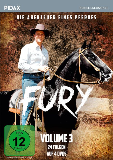 Fury - Die Abenteuer eines Pferdes Vol. 3, 4 DVDs