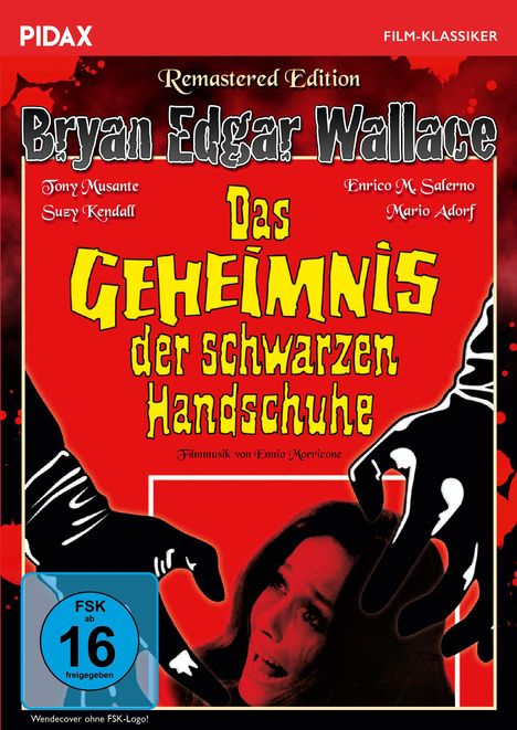 Das Geheimnis der schwarzen Handschuhe, DVD