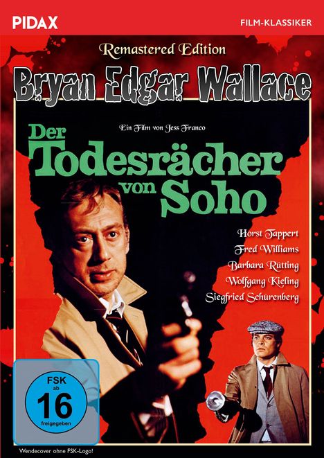 Der Todesrächer von Soho, DVD