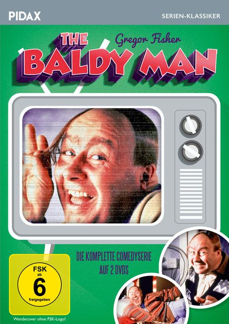 The Baldy Man (Komplette Serie), 2 DVDs