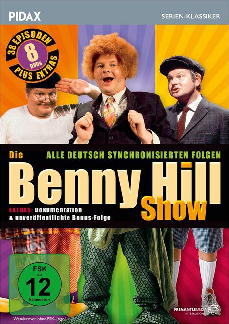 Die Benny Hill Show, 8 DVDs