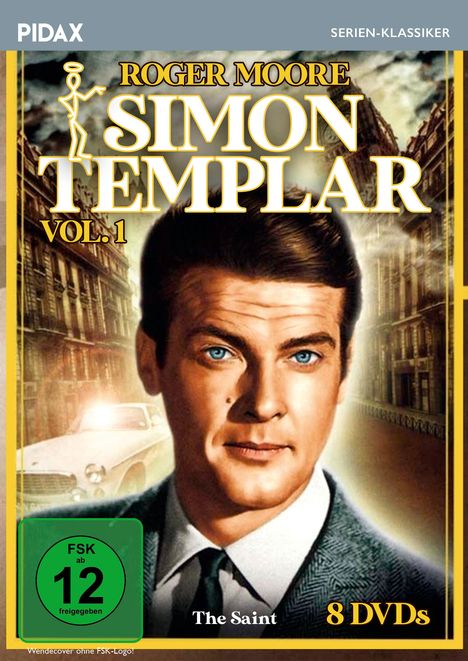 Simon Templar Vol. 1, 8 DVDs