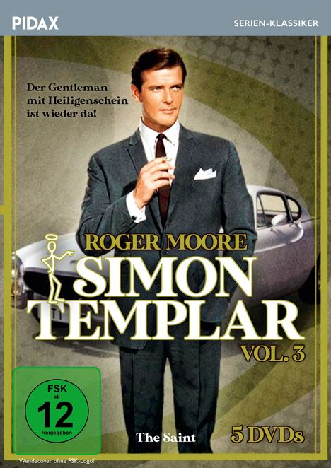 Simon Templar Vol. 3, 5 DVDs