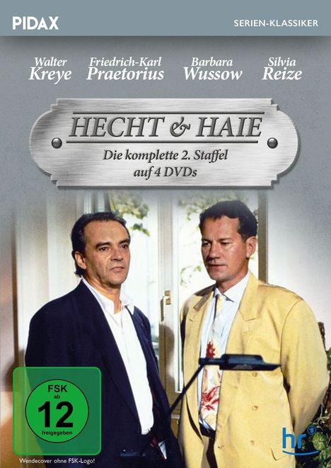 Hecht &amp; Haie Staffel 2, 4 DVDs