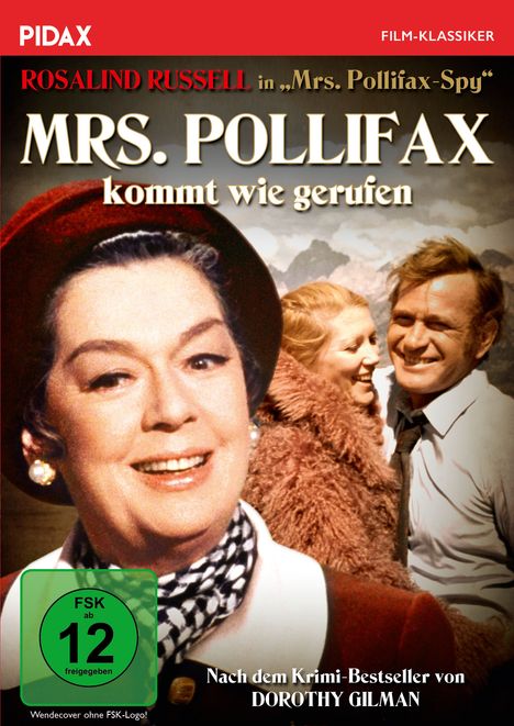 Mrs. Pollifax kommt wie gerufen, DVD