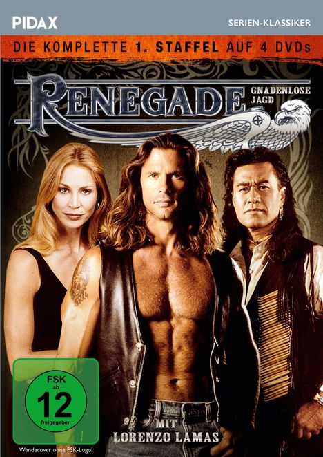 Renegade - Gnadenlose Jagd Staffel 1, 4 DVDs