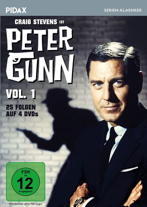 Peter Gunn Vol. 1, 4 DVDs