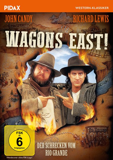 Wagons East!, DVD
