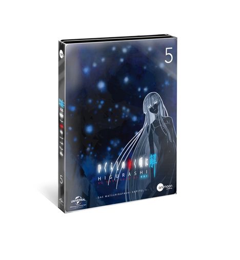 Higurashi Kai Vol. 5 (Steelbook), 1 DVD und 2 CDs