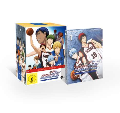 Kuroko's Basketball Staffel 1 Vol. 1 (mit Sammelschuber), DVD