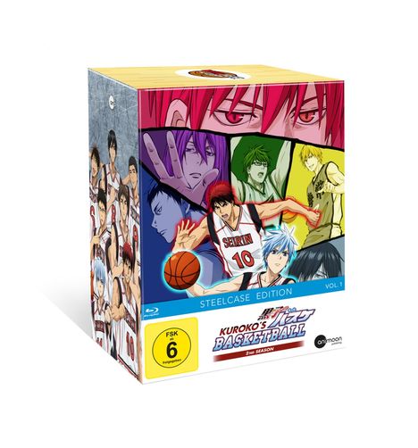 Kuroko's Basketball Staffel 2 Vol. 1 (mit Sammelschuber) (Blu-ray), Blu-ray Disc