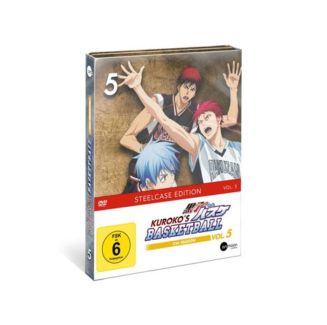 Kuroko's Basketball Staffel 3 Vol. 5 (Steelbook), DVD