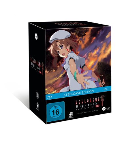 Higurashi GOU Vol. 1 (mit Sammelschuber) (Blu-ray im Steelbook), Blu-ray Disc