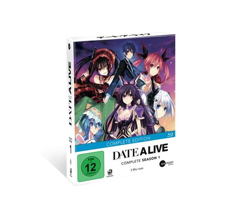 Date a Live Staffel 1 (Blu-ray), 3 Blu-ray Discs