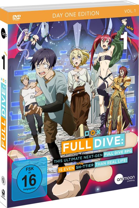 Full Dive Vol. 1, DVD