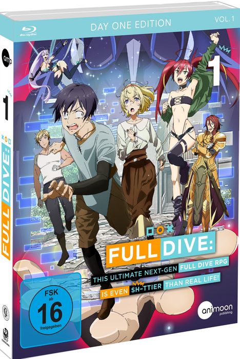 Full Dive Vol. 1 (Blu-ray), Blu-ray Disc