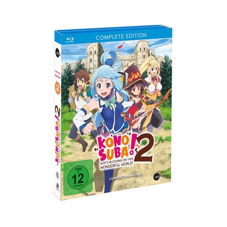 KonoSuba Staffel 2 (Complete Edition) (Blu-ray), 3 Blu-ray Discs