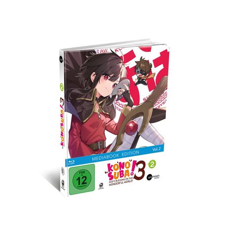 KonoSuba Staffel 3 Vol. 2 (Blu-ray im Mediabook), Blu-ray Disc