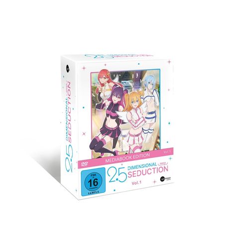 2.5 Dimensional Seduction Vol. 1 (mit Sammelschuber) (Mediabook), DVD