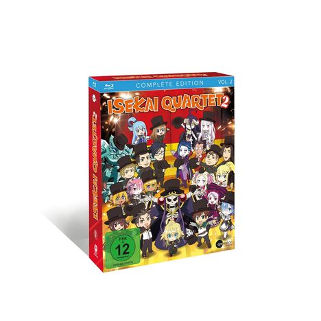 Isekai Quartet Staffel 2 (Gesamtausgabe) (Blu-ray), Blu-ray Disc