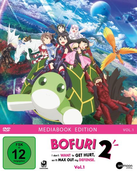 Bofuri Staffel 2 Vol. 1 (mit Sammelschuber) (Blu-ray im Mediabook), Blu-ray Disc