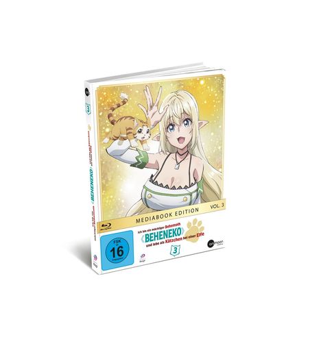 Beheneko: Ich bin ein mächtiger Behemoth und lebe als Kätzchen bei einer Elfe Staffel 1 Vol. 3 (Blu-ray), Blu-ray Disc