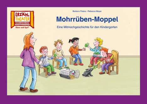 Barbara Peters: Mohrrüben-Moppel / Kamishibai Bildkarten, Buch