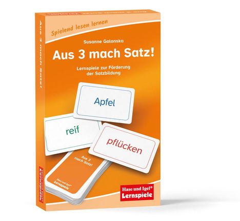 Susanne Galonska: Aus 3 mach Satz!, Spiele