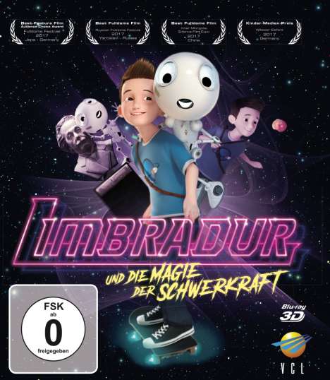 Limbradur und die Magie der Schwerkraft (3D Blu-ray), Blu-ray Disc