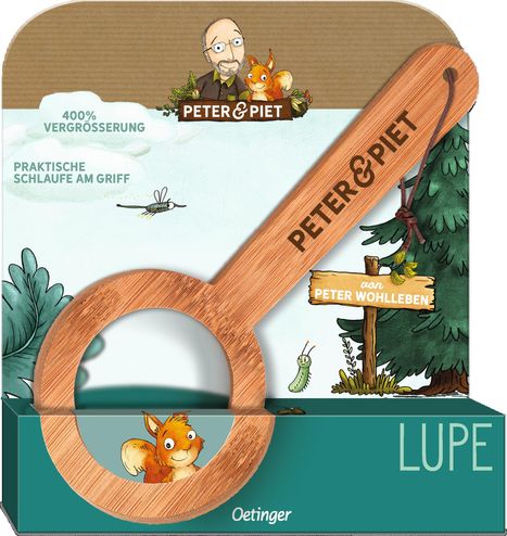 Peter Wohlleben: Peter &amp; Piet. Bambus-Lupe, Diverse