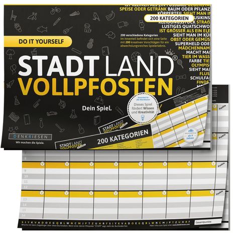 Ricardo Barreto: STADT LAND VOLLPFOSTEN® - DO IT YOURSELF-EDITION, Buch