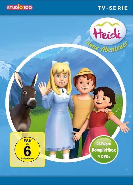 Heidi (CGI) Staffel 2 (Komplettbox), 4 DVDs
