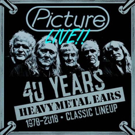 Picture: Live!!: 40 Years Heavy Metal Ears (Live In Ridderkerk 2017), CD