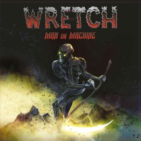 Wretch (Thrash Metal): Man Or Machine (Limited-Edition), LP