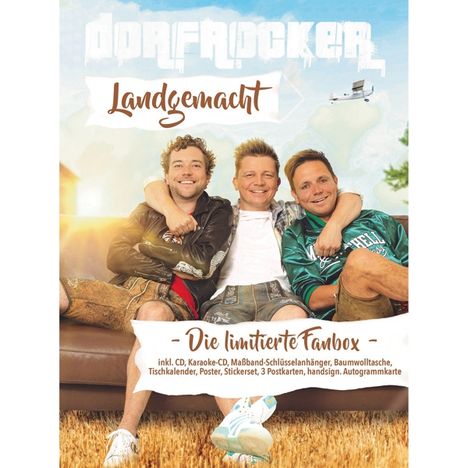 Dorfrocker: Landgemacht (Die limitierte Fanbox), 2 CDs und 1 Merchandise