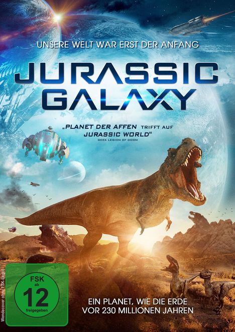 Jurassic Galaxy, DVD