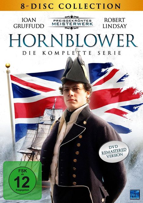 Hornblower (Komplette Serie), 8 DVDs