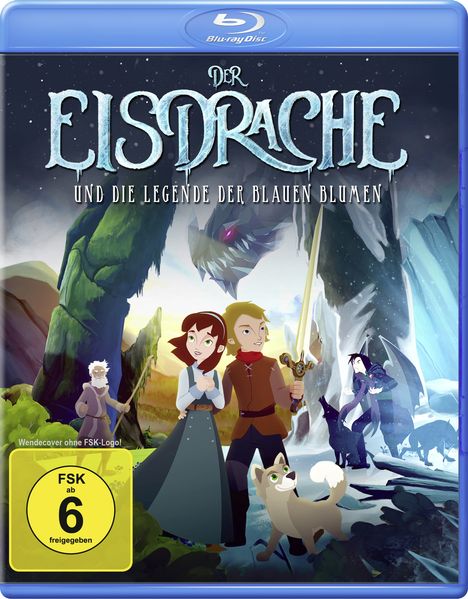 Der Eisdrache und die Legende der blauen Blumen (Blu-ray), Blu-ray Disc