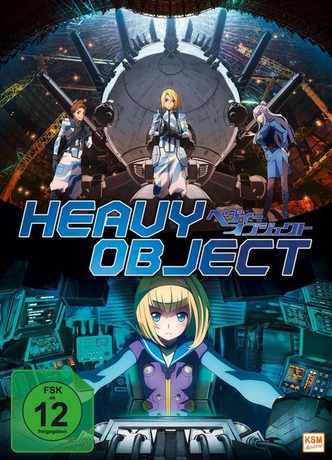 Heavy Object (Gesamtedition), 4 DVDs