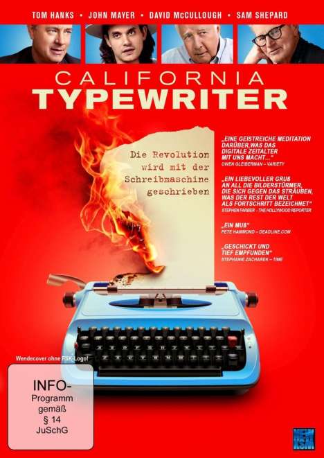 California Typewriter - Die Revolution wird mit der Schreibmaschine geschrieben, DVD