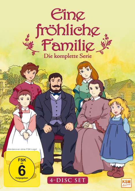 Eine fröhliche Familie (Komplette Serie), 4 DVDs