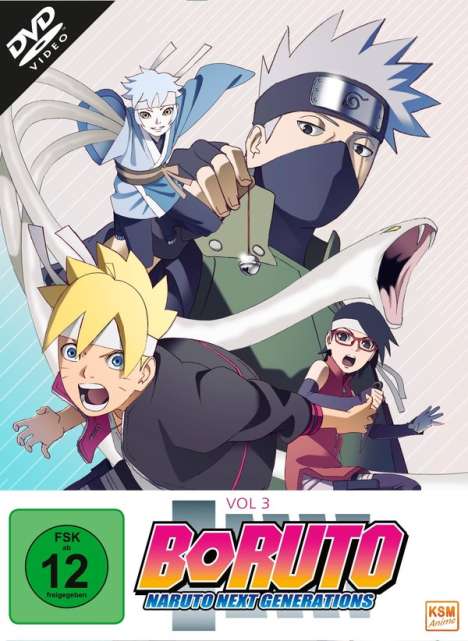 Boruto - Naruto Next Generations: Vol. 3, 3 DVDs