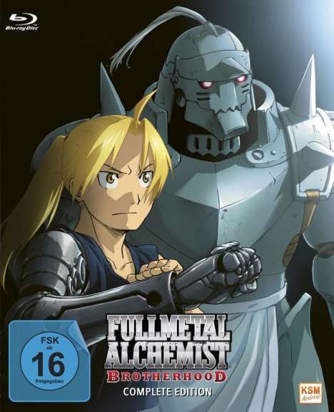 Fullmetal Alchemist: Brotherhood (Complete Edition) (Blu-ray), 9 Blu-ray Discs