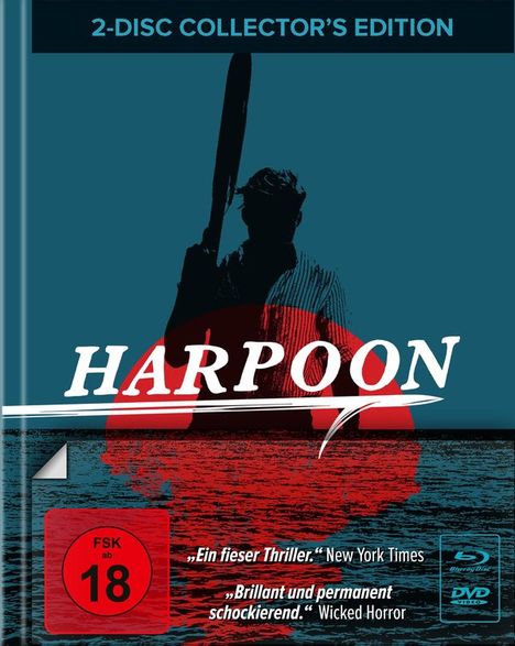 Harpoon (Blu-ray &amp; DVD im Mediabook), 1 Blu-ray Disc und 1 DVD