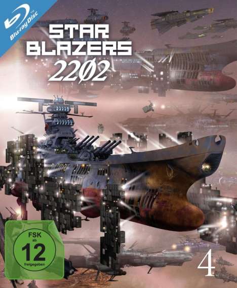 Star Blazers 2202 - Space Battleship Yamato Vol. 4 (Blu-ray), Blu-ray Disc