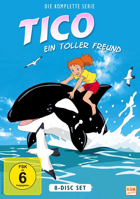Tico - Ein toller Freund (Komplette Serie), 8 DVDs