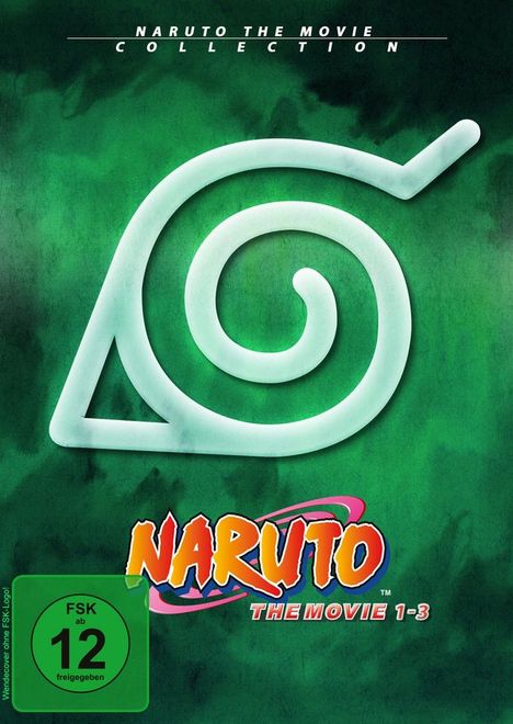 Naruto - The Movie Collection (1-3), 3 DVDs