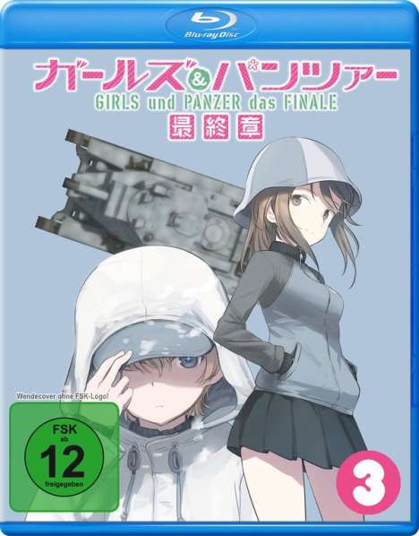 Girls &amp; Panzer - Das Finale: Teil 3 (Blu-ray), Blu-ray Disc