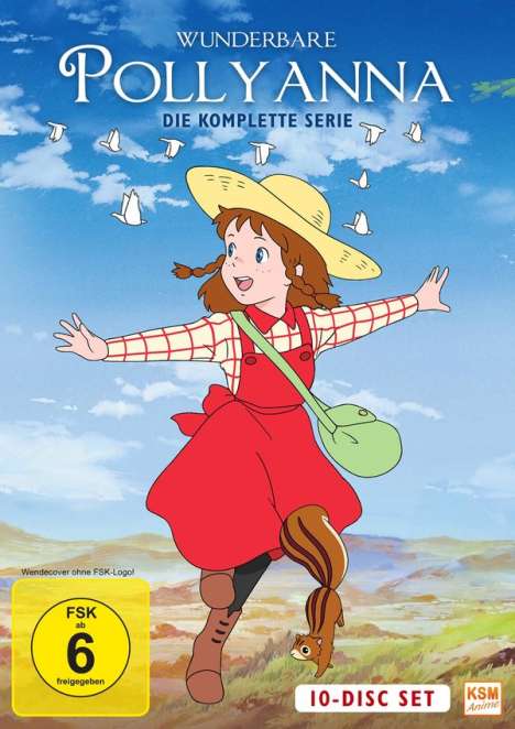Wunderbare Pollyanna (Komplette Serie), 10 DVDs